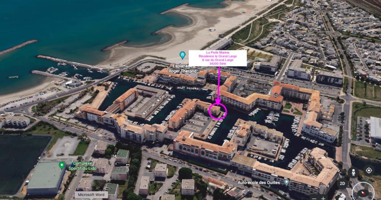 La Perle Marine, Cosy Et Renove, 200 M De La Plage, 1 Chambre, Parking Et Wifi Sete Ngoại thất bức ảnh